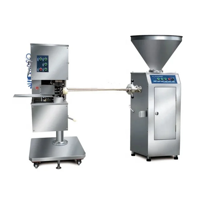 Sausage ham filling and clipping machine