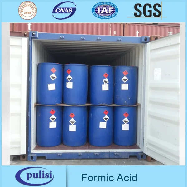 85% мин поставщиком завода низкая цена муравьиной кислоты