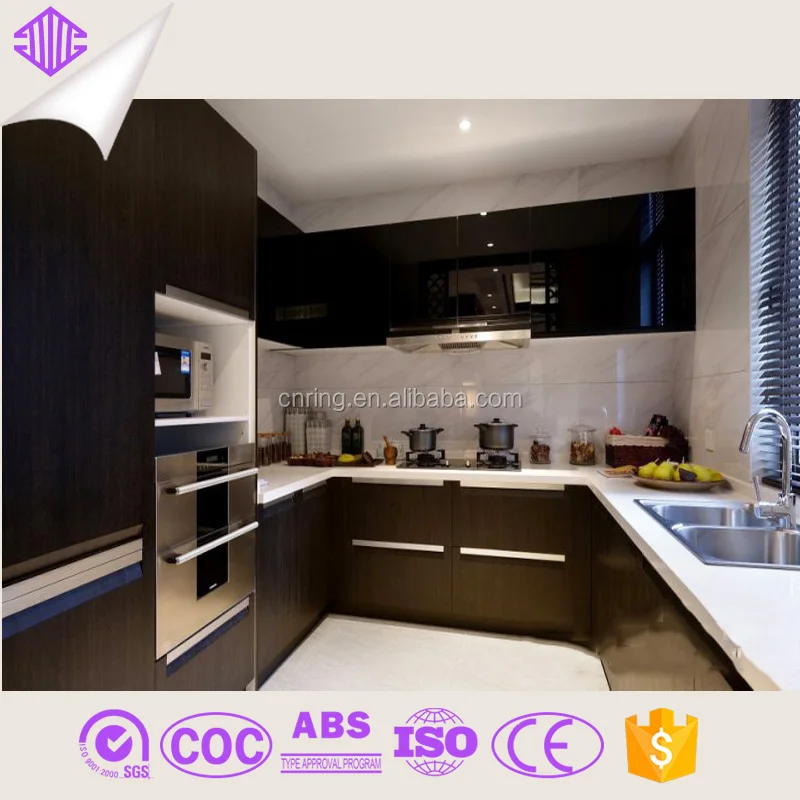 2015 modular kitchen design u shaped Hot selling from china