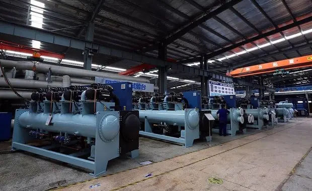 600Ton безмасляный магнитный подшипник чиллер для воды