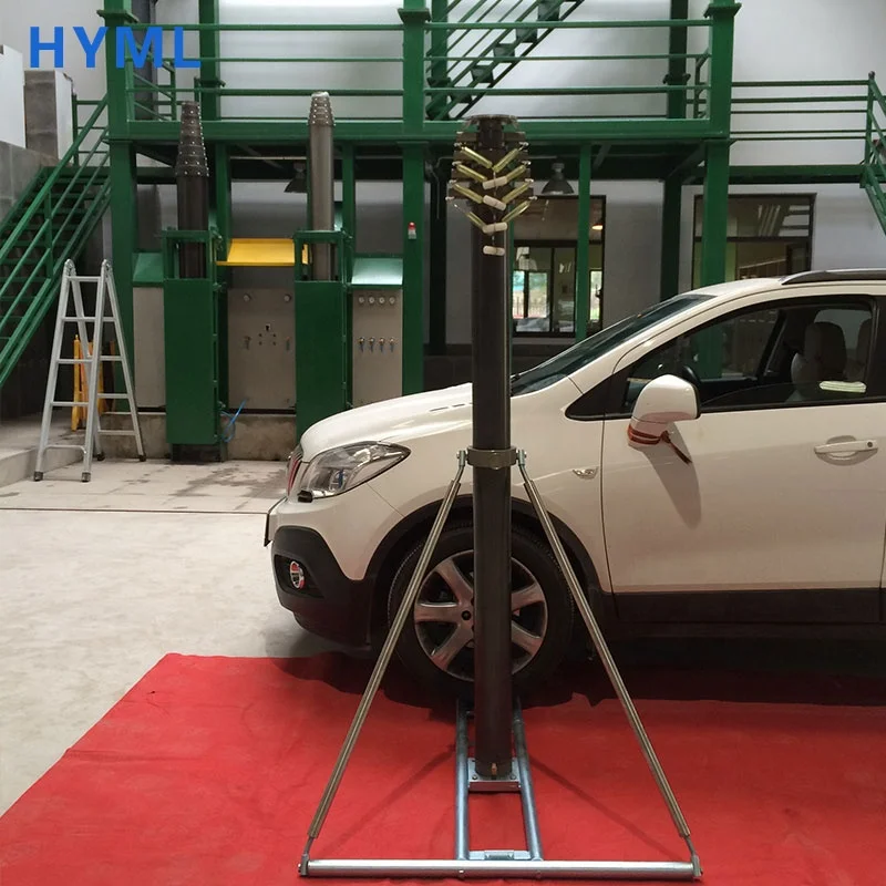 Exquisite supporting pole mast