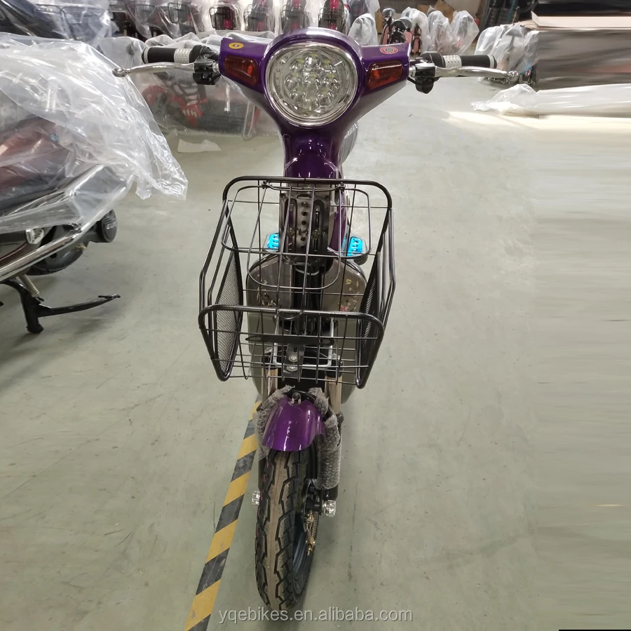 CLassic Two Wheel 48V350W Cycling Electric Bicycle 2018 for Lady