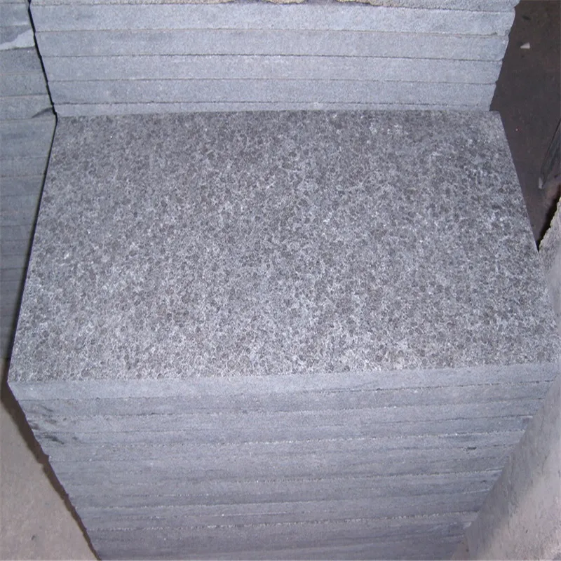 G684 черный гранитный тротуарный камень, гранитный укладчик, гранитная тротуарная плитка