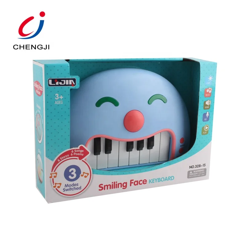 Образовательные Музыкальные инструменты детская мультяшная клавиатура пианино игрушка