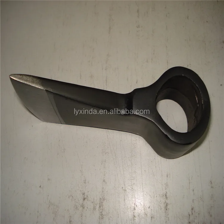 Steel forged axe head