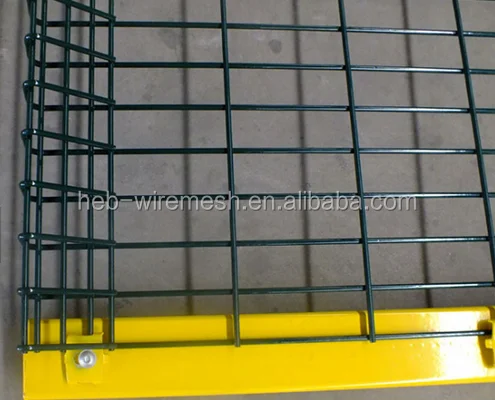 low price roll top iron wire mesh fence welded brc fence