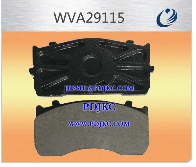 Wva29116 Heavy Truck High Quality Rear Brake Pads for Man/ATEGO