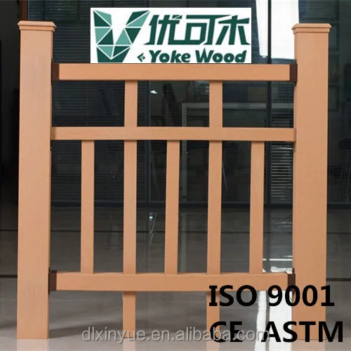
Wpc square column Wood Plastic Composite Fence Pergola Curtain wall post 
