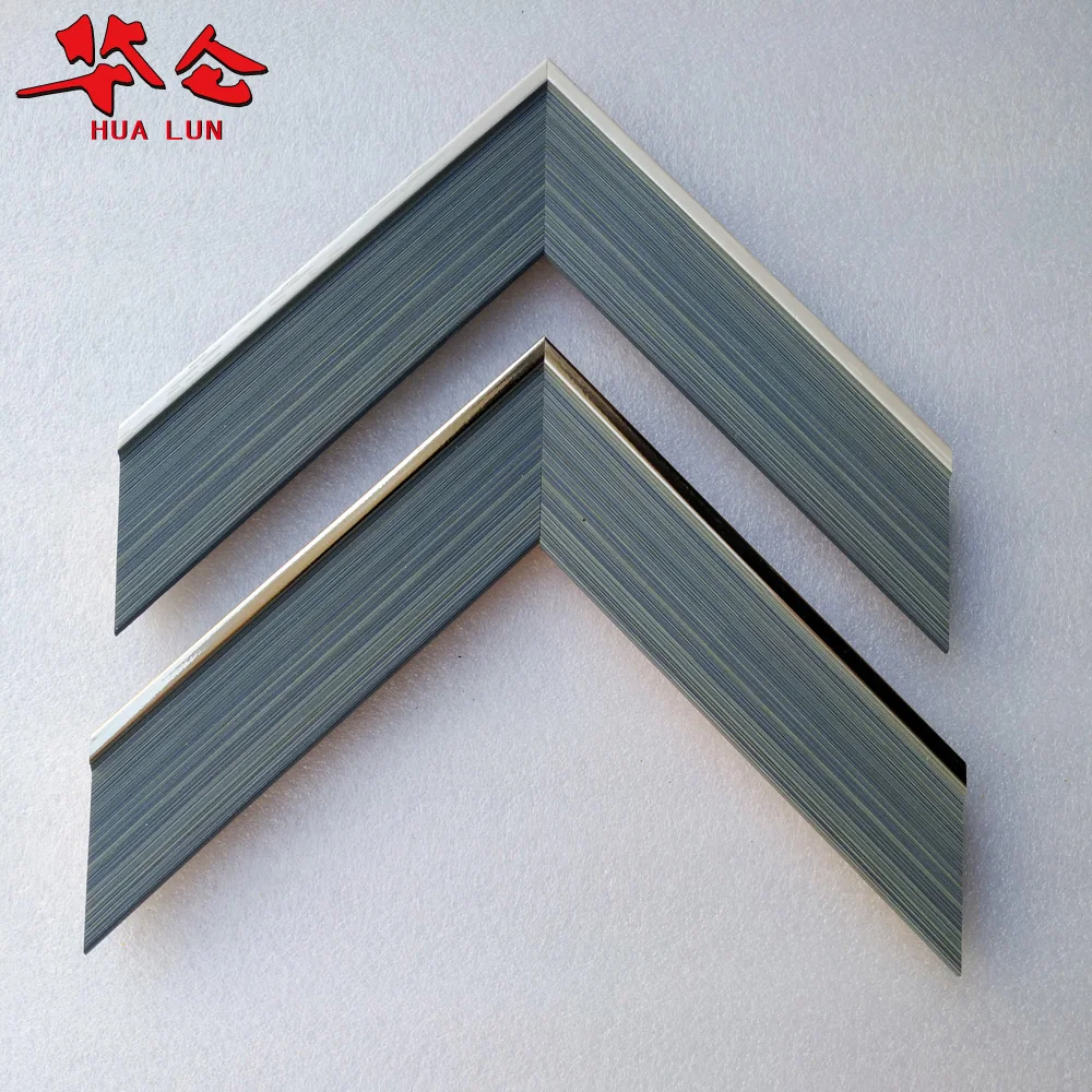 Wholesale Factory Free Sample Modern Black Polystyrene Picture Frame Moulding