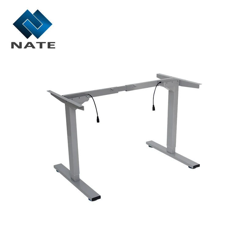 2AR2-S Customized height adjustable computer desks adjustable steel table legs furniture desk for office