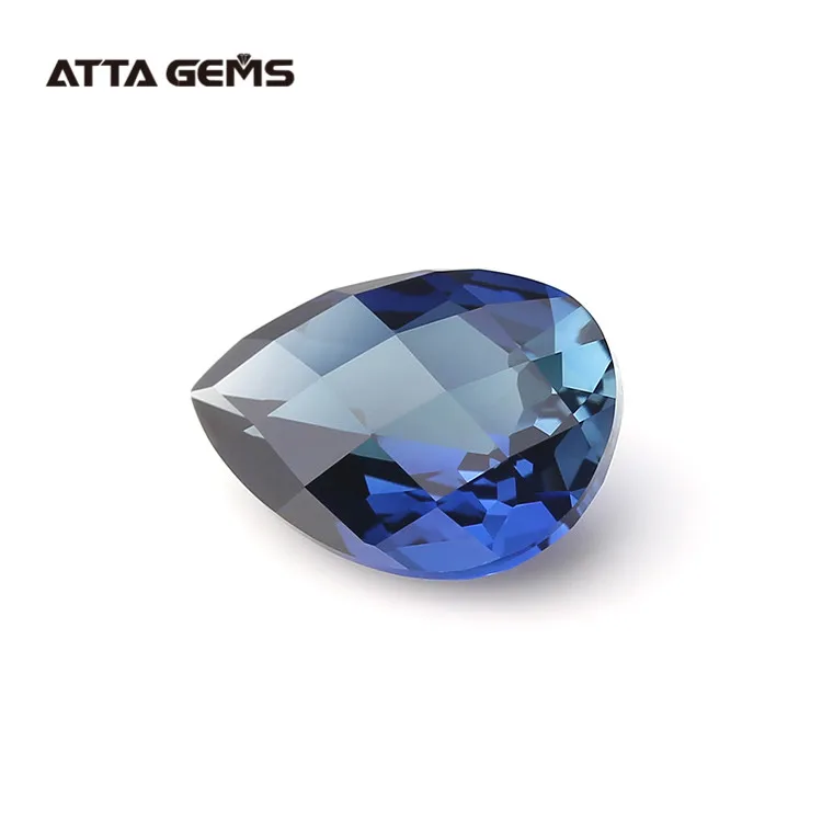 Created blue sapphire #34 ceylon blue sapphire cabochon stone price