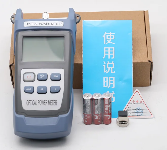 3-in-1 fiber multimeter / optical power meter / light source / visual fault locator