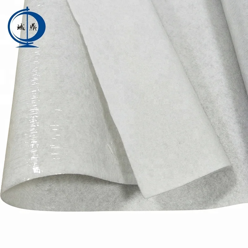 White polyester waterproof painter cover fleece needle felt