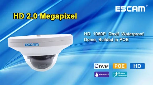 1080 P AHD DVR NVR Камеры ESCAM HD3200 Водонепроницаемая Камера ВИДЕОНАБЛЮДЕНИЯ