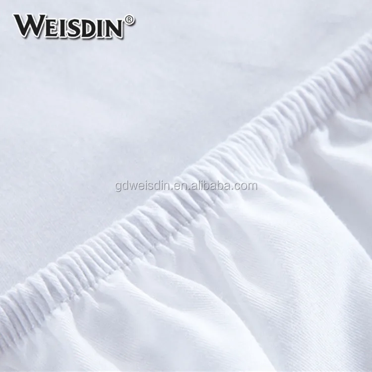 Hotel collection bed sheets plain 100% cotton queen size bed fitted sheet sets