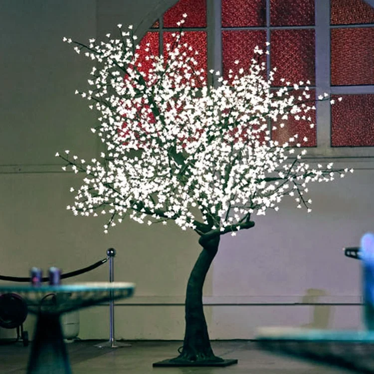 Wholesale outdoor holiday christmas decoration lighting LED cherry tree