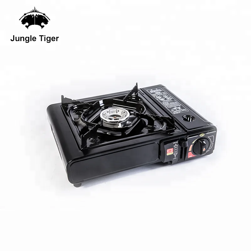 Camping Gas Stove 3200W Foldable Windproof Camp Cooking Butane Burner Portable Outdoor Backpacking Stove