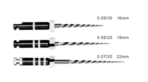 Shenzhen Jenking Manufacturer RT files for removing gutta percha and fillings in root canal.