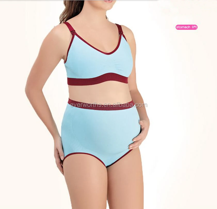 Super comfortable seamless maternity thong underwear