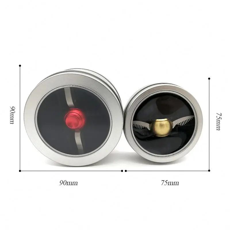 Спиннер «Золотой снитч», металлический ручной Спиннер с крыльями Купидона, игрушка для декомпрессии, подарки для детей