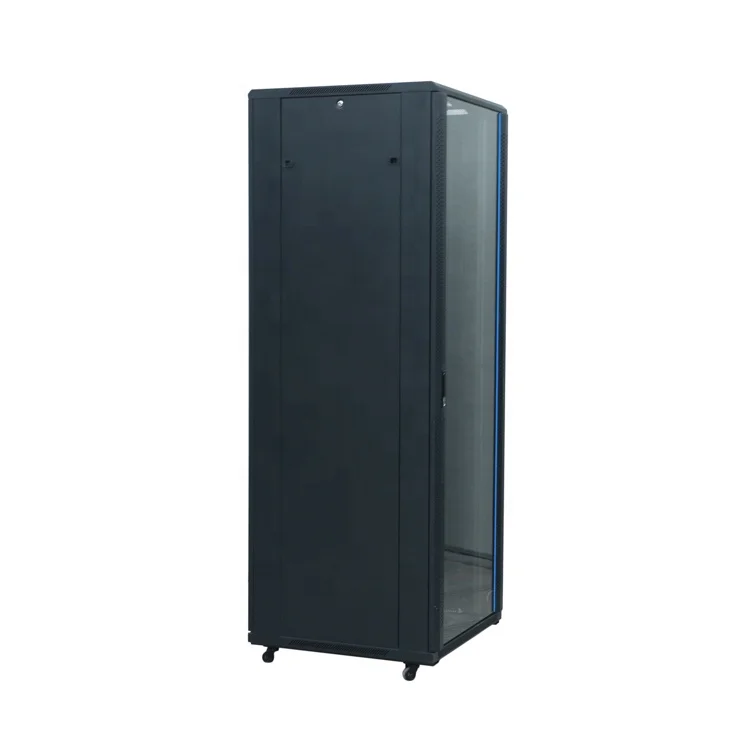 32U 42U 45U 47U floor cabinet metal enclosure for sever equipment with lockable door