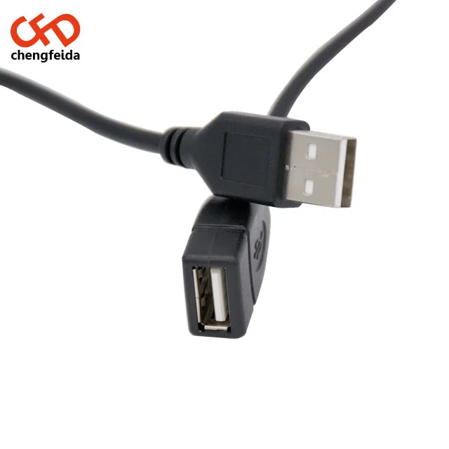 Длиной в 1 м USB удлинительная линия между мужчинами и женщинами резьба Bold Line USB 2,0 мужчин и женщин полезный многофракционный разъем
