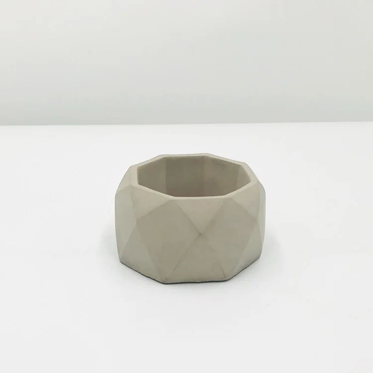 Eco-Friendly Minecraft Home Cement Bathroom Accessory Flower Planter