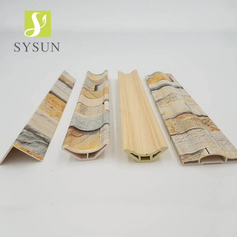 
Popular design wood decorative furniture uv coating pvc ceiling skirting line wall decoration moulding 