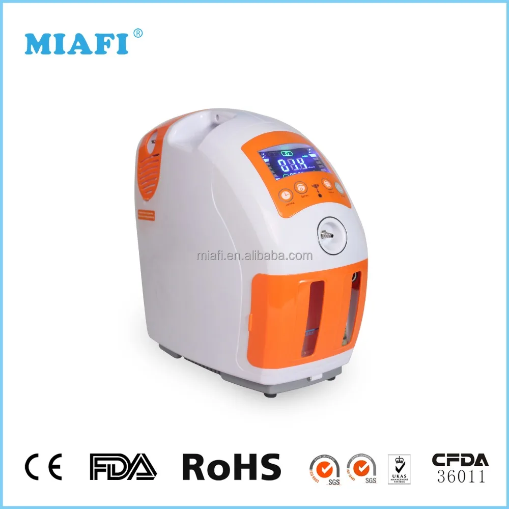 
The most popular zeolite molecular sieve 3L/min 90% electric medical portable oxygen generator 