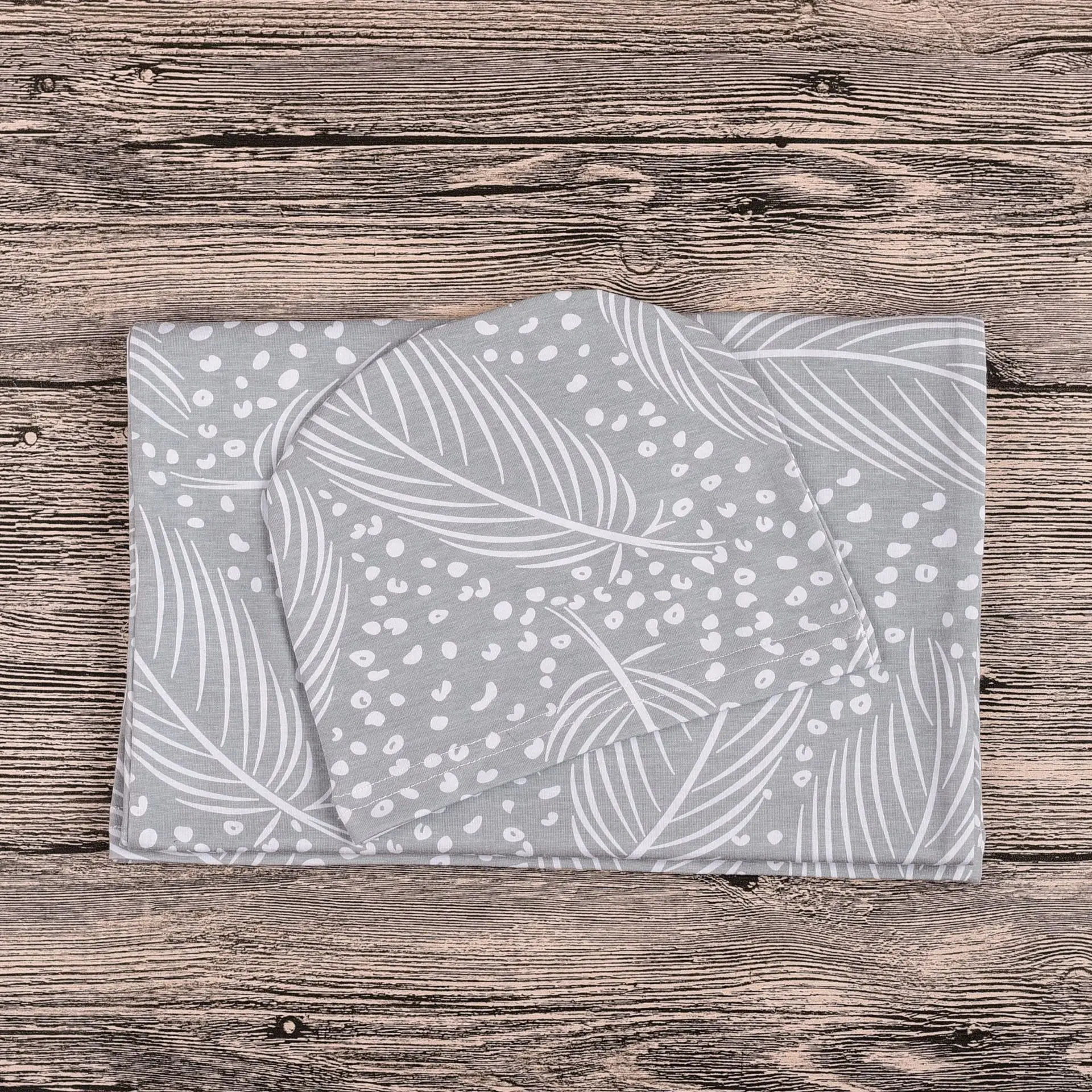 
Baby Snowman Leaf Print Sleeping Bags Set Euro America INS Infant Swaddles Baby Fish Print Thin Sleeping Bag + Hat 2 PCS Set 