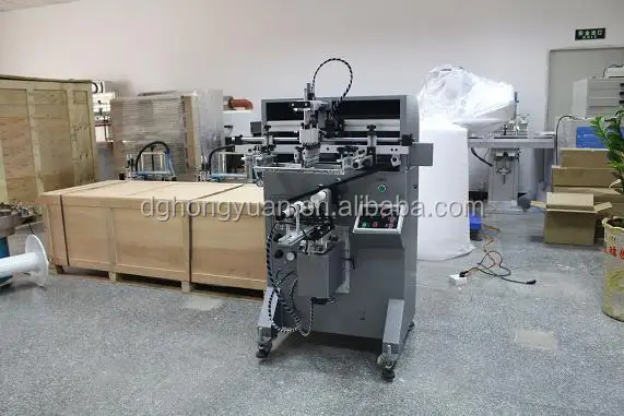 Semi auto silk screen 1-50ml syringe barrel printing machine