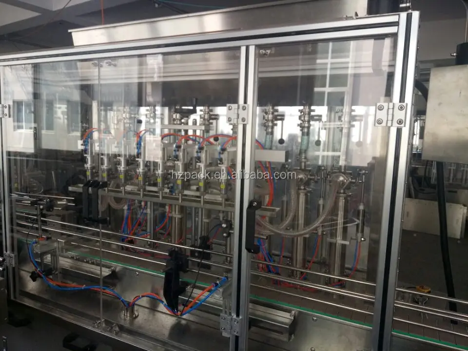 Chinese Supplier High Speed 8 Heads Automatic Paste Filling Machine