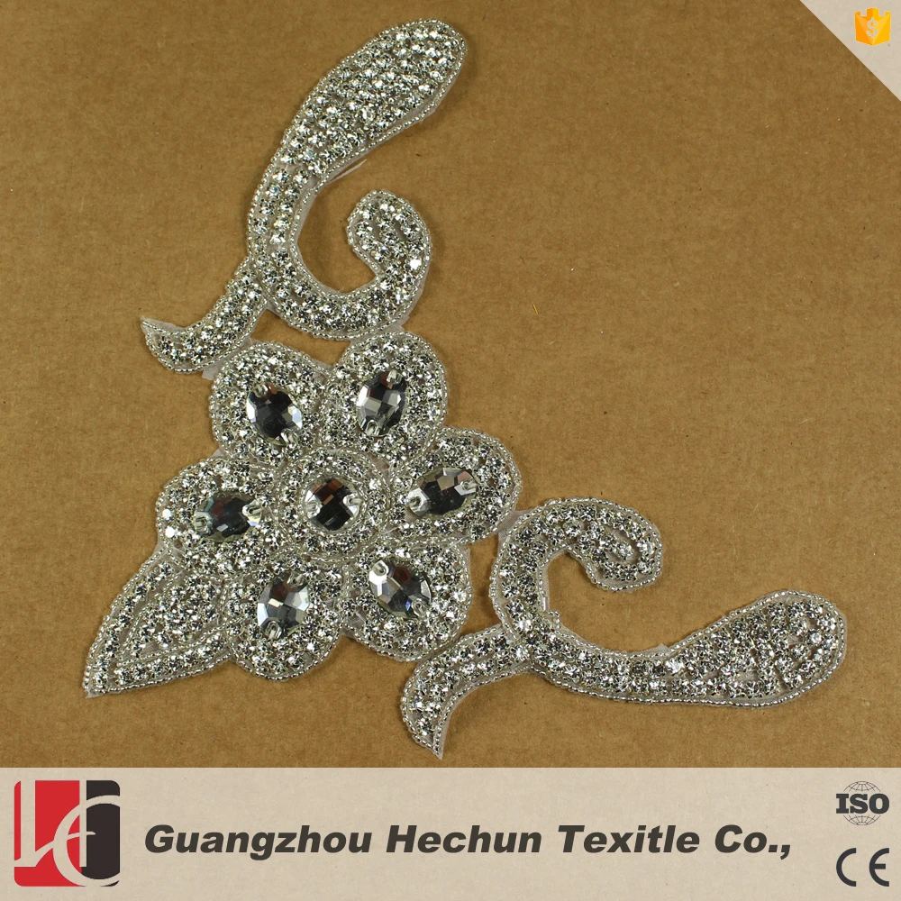 Wholesale beautiful wedding dress bridal applique wedding dress