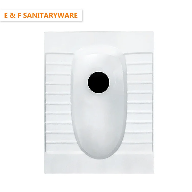 
china real estate construction squat pan white washdown porcelain squatting wc pan 
