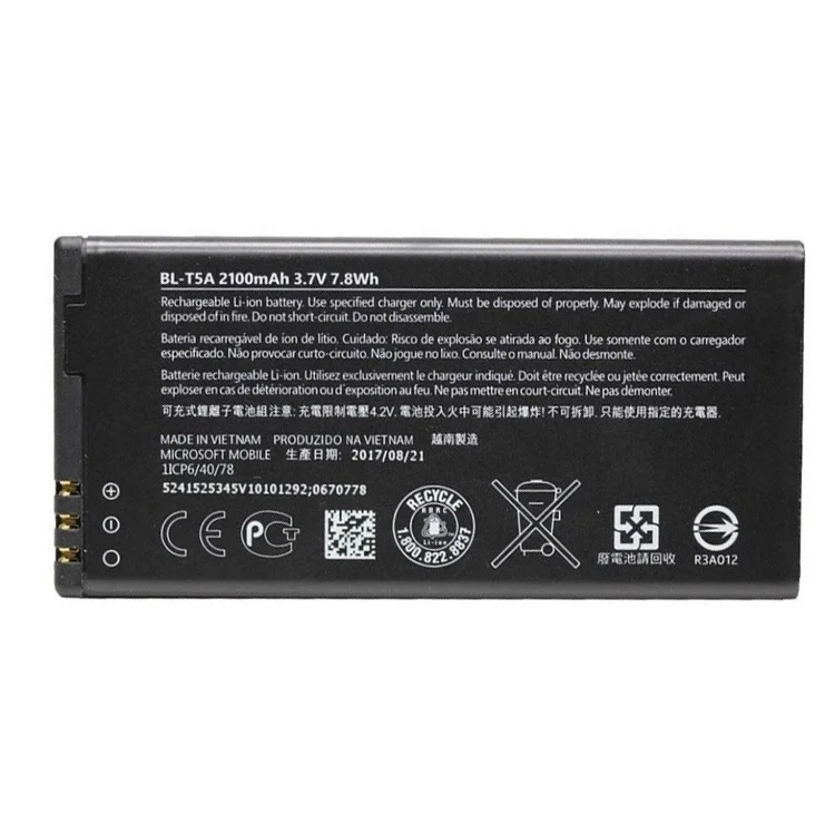 BL-4UL Wholesale Original 3.7V 2100mAh mobile phone battery For Microsoft Lumia 550 650 850 1030 1330 For Nokia Li-ion Battery