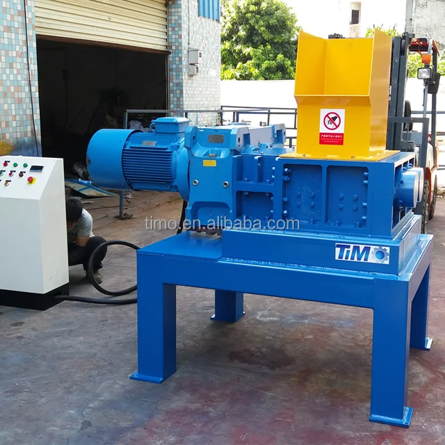waste cardboard tube industrial shredder