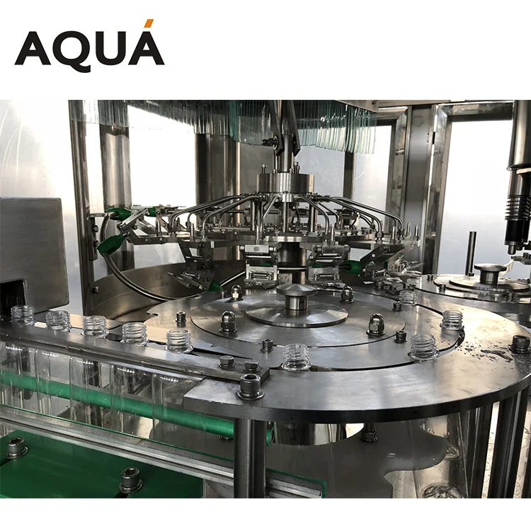 6000bph newest tech mineral water treatment and filling plant / bottling and labeling machine