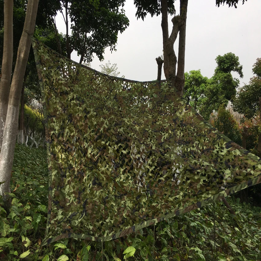Wholesale hunting blind screen sunshade shelf net green camo net