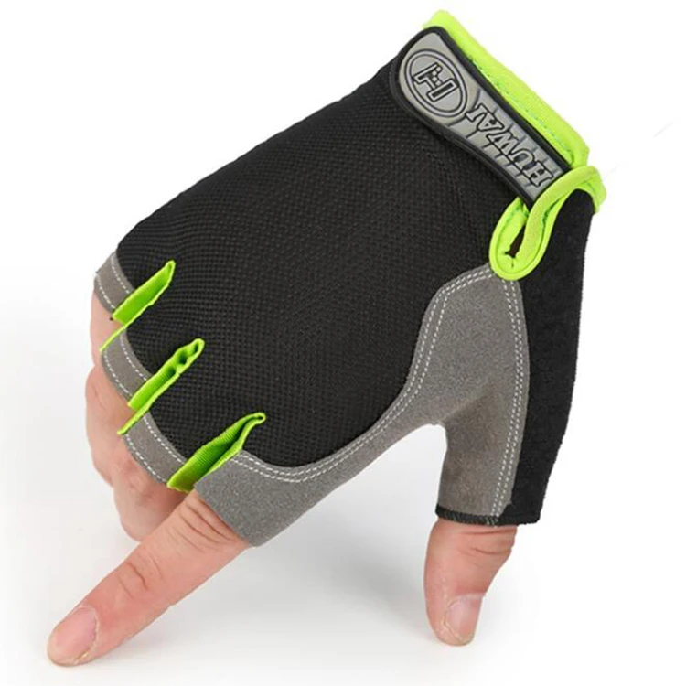 
UltraLight Cycling Gloves Breathable Lycra Anti-Slip Shock-Absorbing Silica Gel Grip, Mountain Road Bike Half Finger gloves 