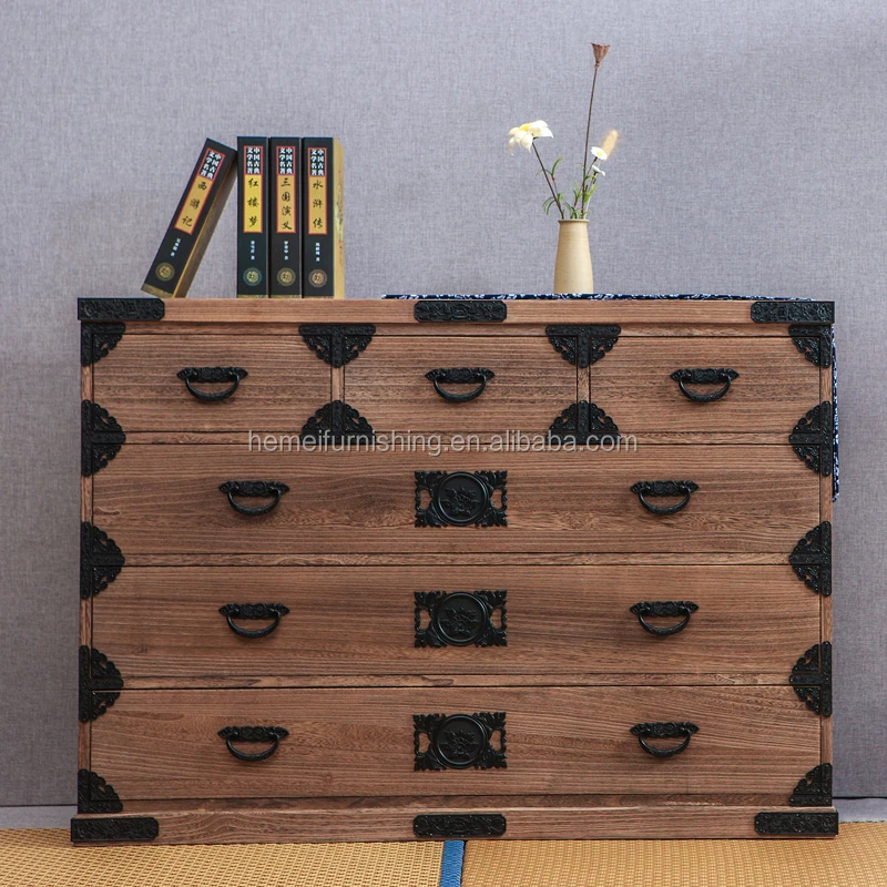 Entracne paulownia wooden and modern chests of drawers