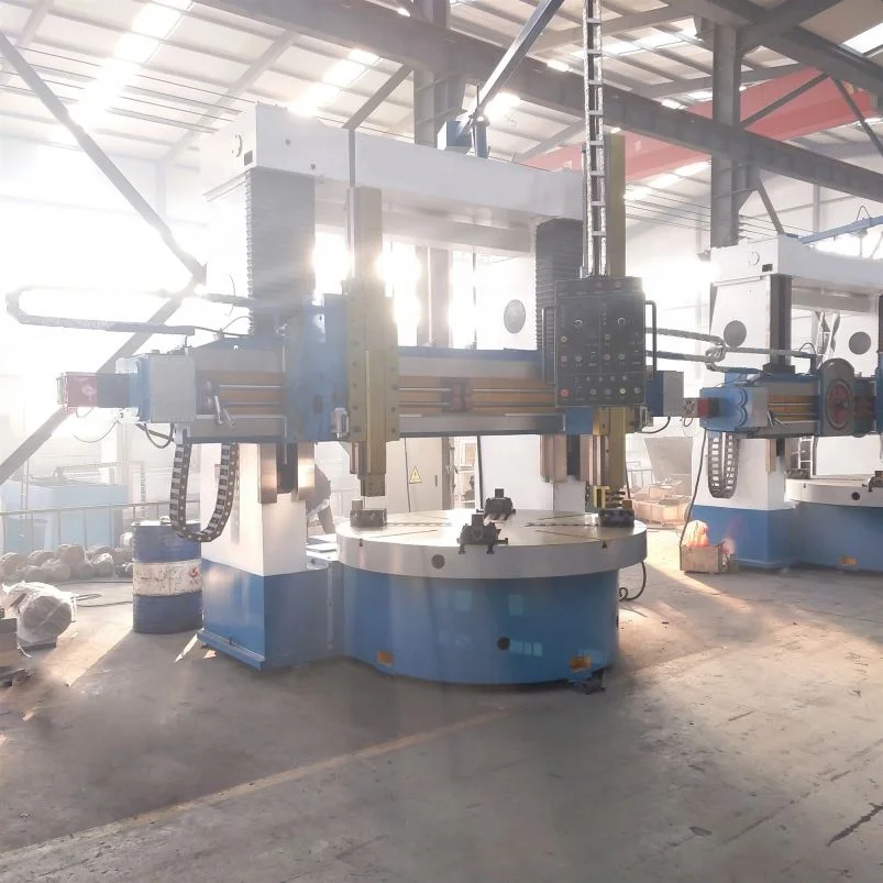 Заводской большой сверхмощный вертикальный токарный станок CK5240, двойные башни, металлический токарный вертикальный револьверный станок с ЧПУ