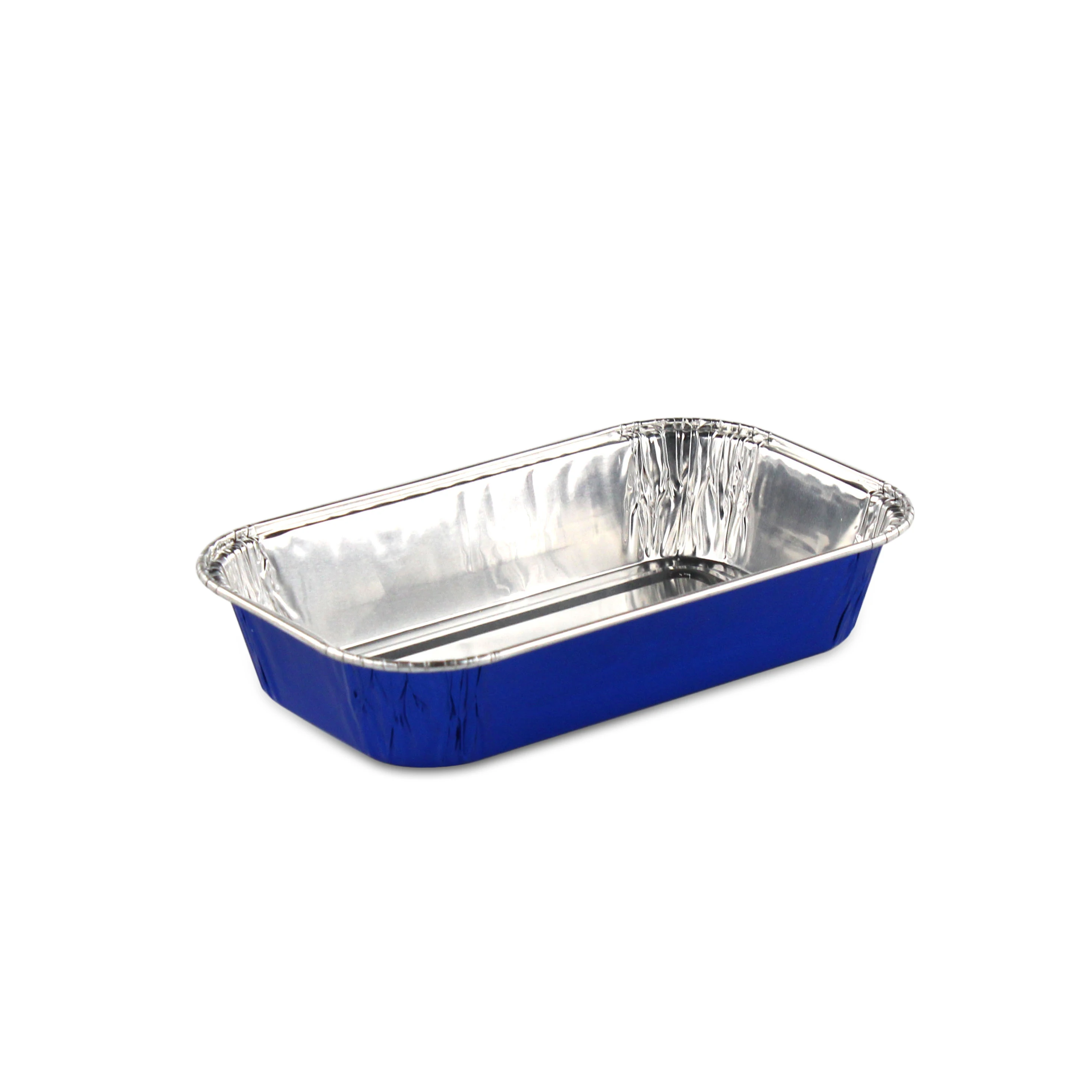 Nice quality China Haoyuan factory Disposable Aluminum Foil Loaf Pan with Heavy Oblong Deep Container
