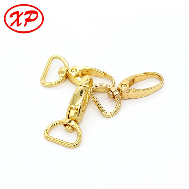 
New product double rose gold stainless steel swivel snap hooks 
