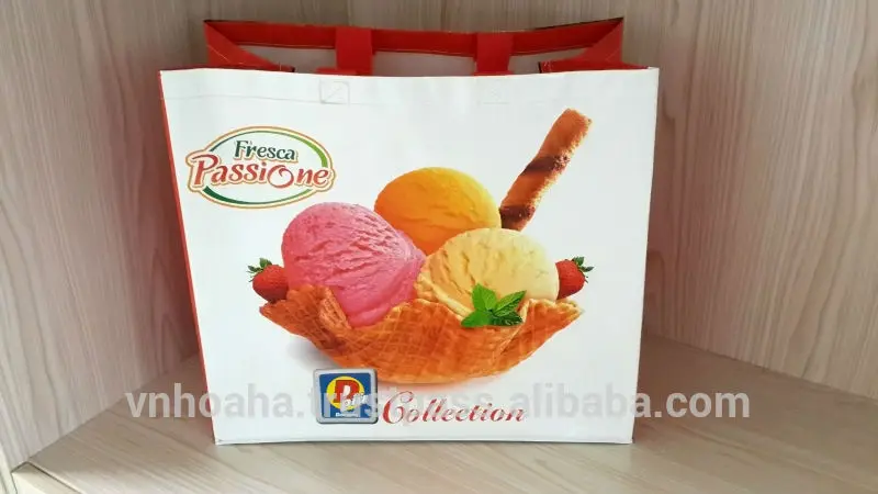 рекламных и многоразового pp сплетенная хозяйственная мешок сделано во вьетнаме, оптовая, объем поставки