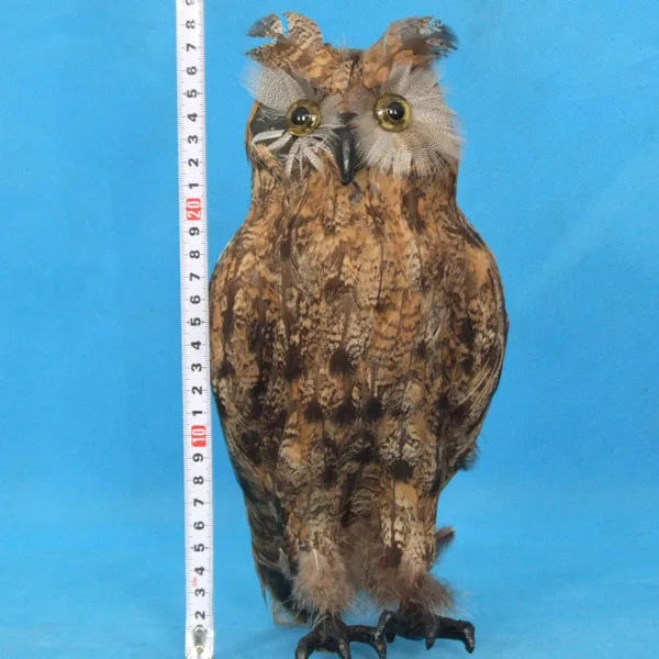 Artificial Owl Simulation Foam Bird Feather Ornaments DIY Craft for Wedding Decoration Home Garden Party Embellishing Decor