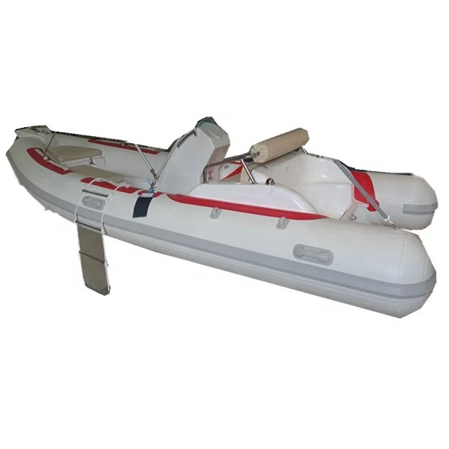 4.7M Hypalon RIB boat CE PVC 16ft Rigid Hard Bottom Inflatable Boat