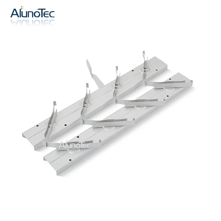 Eco-friendly OEM Aluminum Glass Louver Frame Lever Mechanism For Public Window Projects