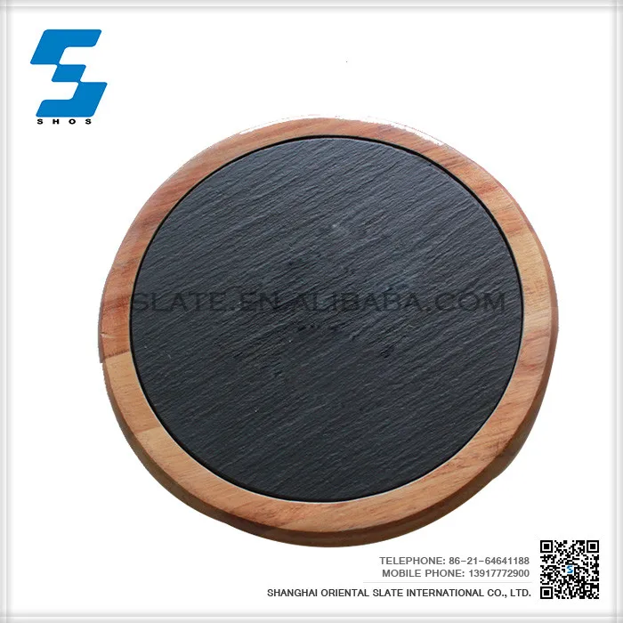 Уникальный Дизайн Горячие Продажи Стоит Покупать шифер coaster с корк нижний