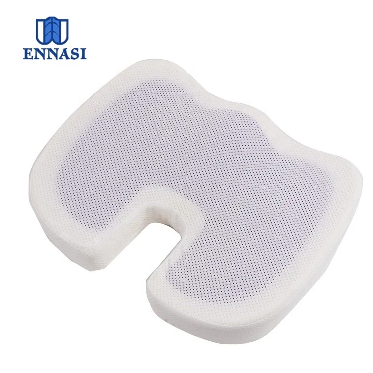 Summer Office Chair Orthopedic Memory Foam Cooling Gel Seat Cushion