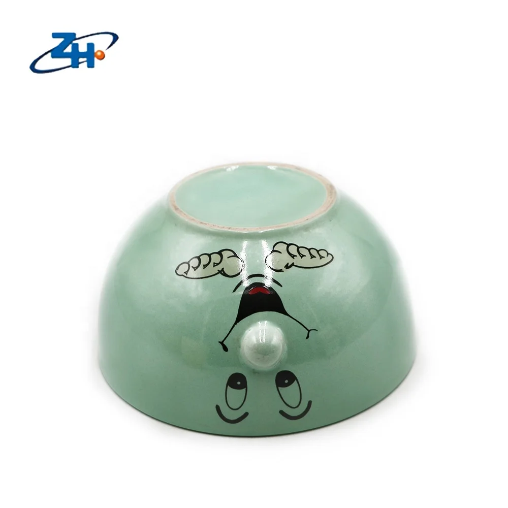 ceramic bowl without lid Food grade custom cheap printed ceramic bowl for kids soup bowl set ceramic